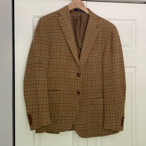 Wool Houndstooth Blazer